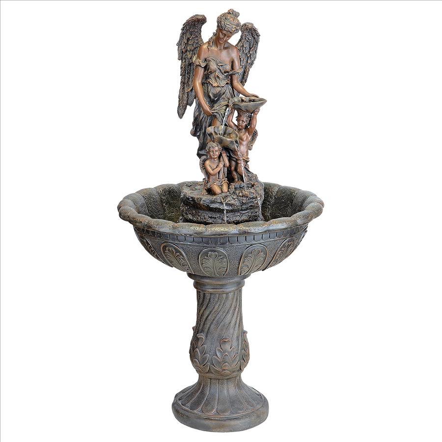 Heavenly Moments Angel Sculptural Fountain