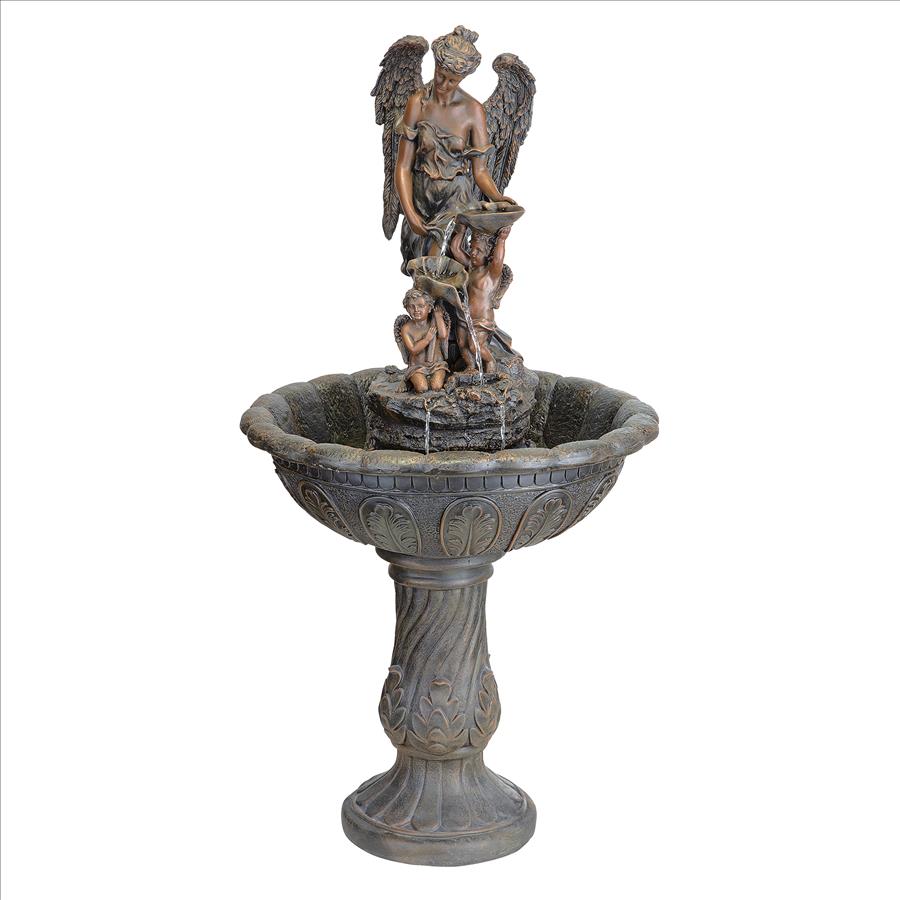 Heavenly Moments Angel Sculptural Fountain