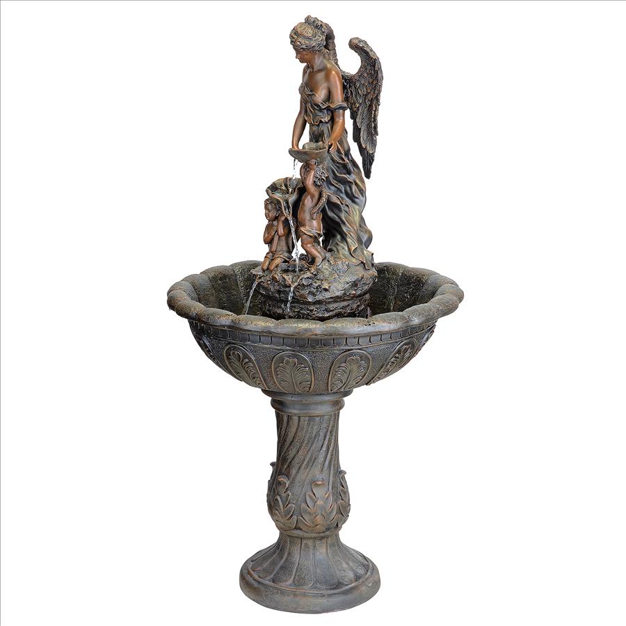 Heavenly Moments Angel Sculptural Fountain