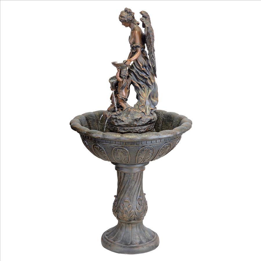 Heavenly Moments Angel Sculptural Fountain