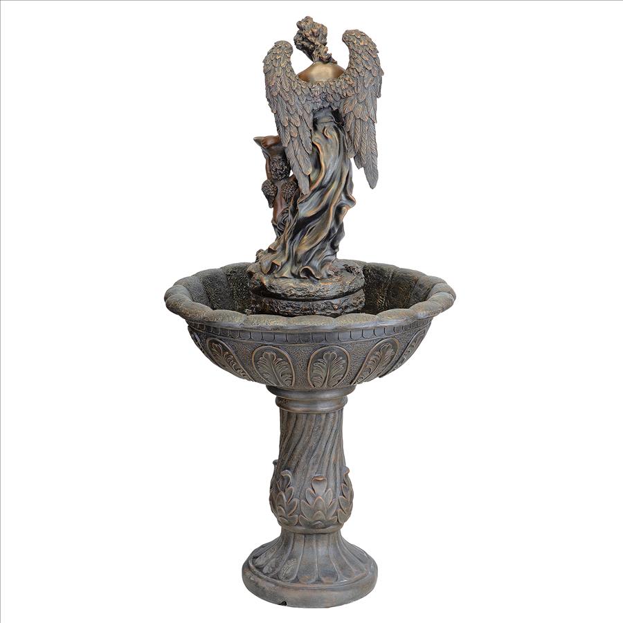 Heavenly Moments Angel Sculptural Fountain