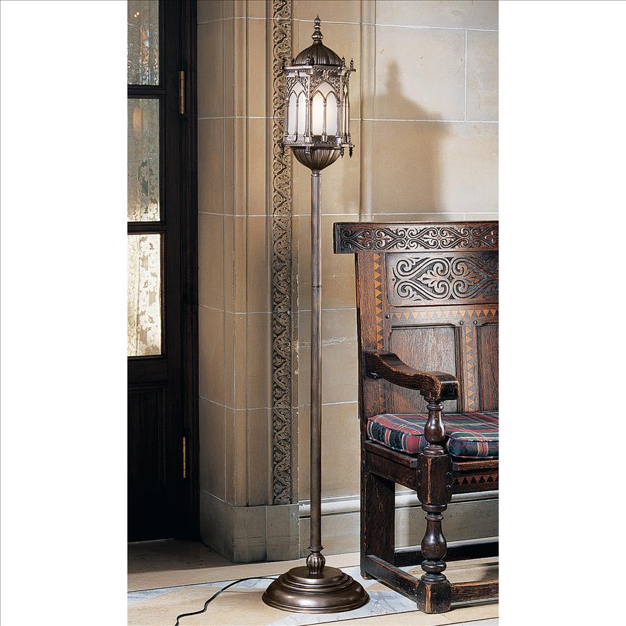 Aberdeen Manor Gothic Lantern Floor Lamp: Each