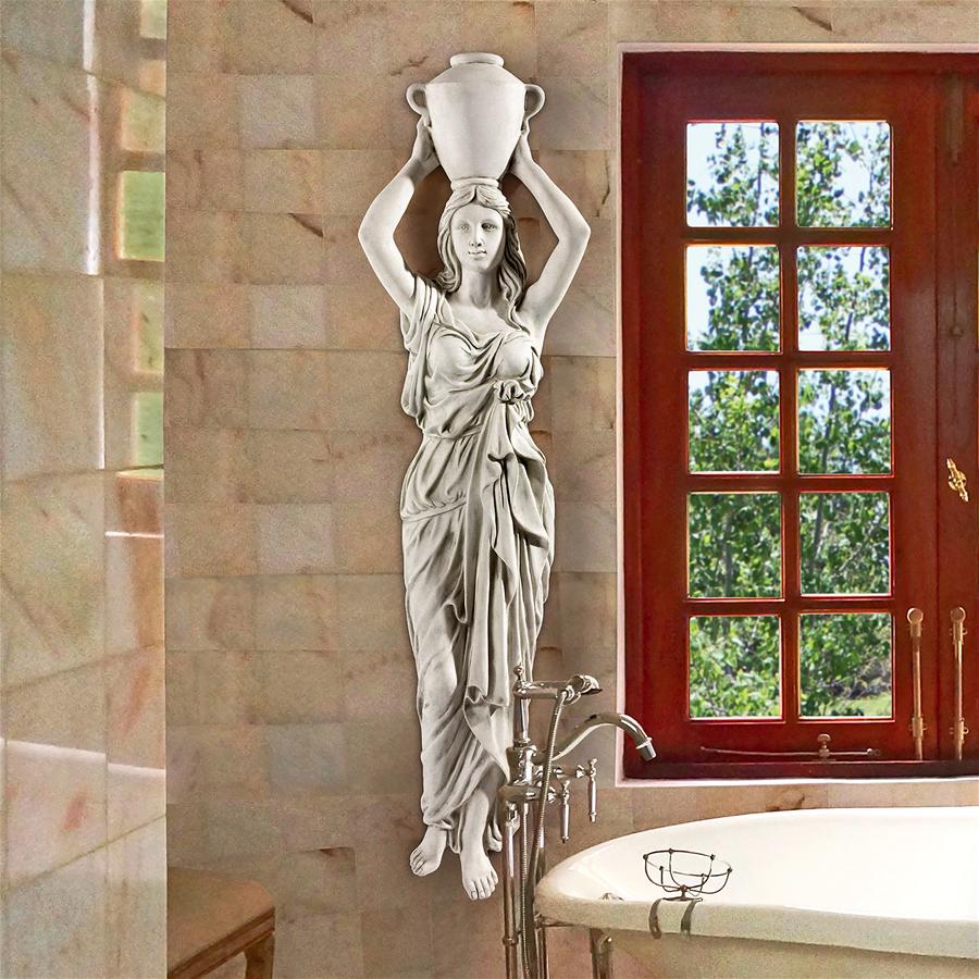 Dione the Divine Water Goddess Wall Sculpture: Each