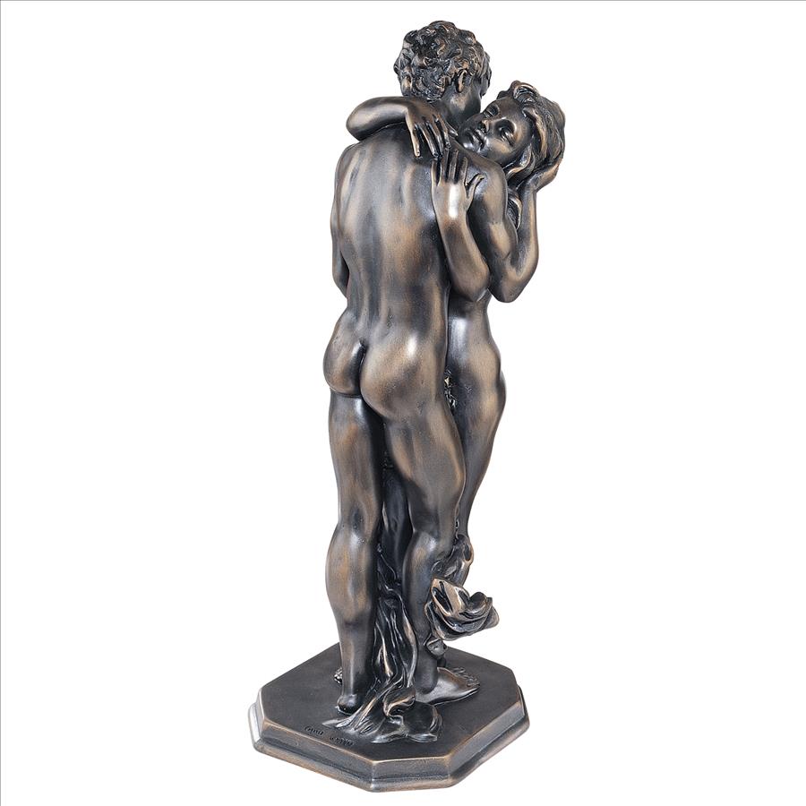 Dance of the Heart Lovers Embrace Statue: Each