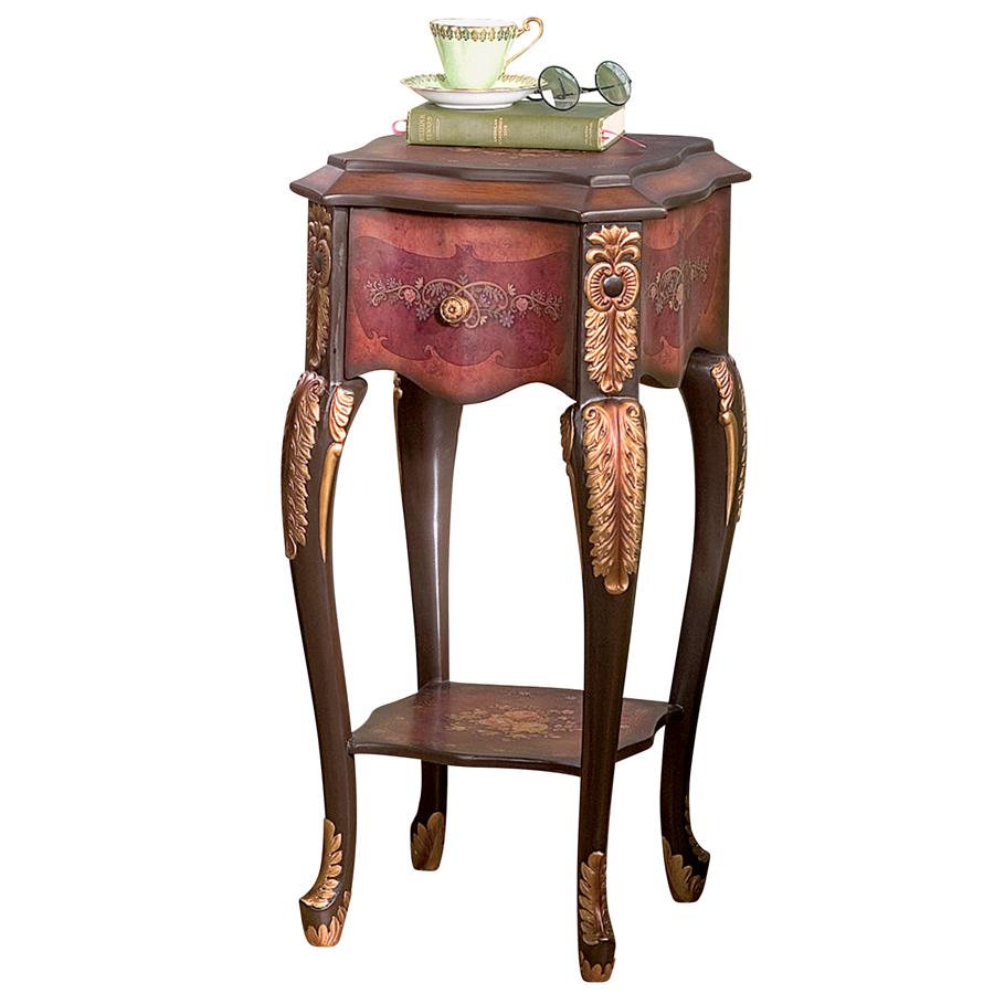 Floral Bouquet Chiffoniere Side Table