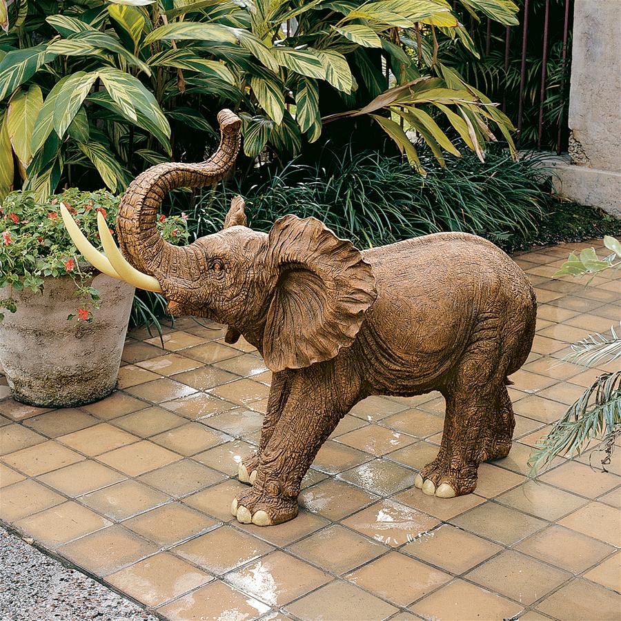 Triumphant Entry Elephant Statue