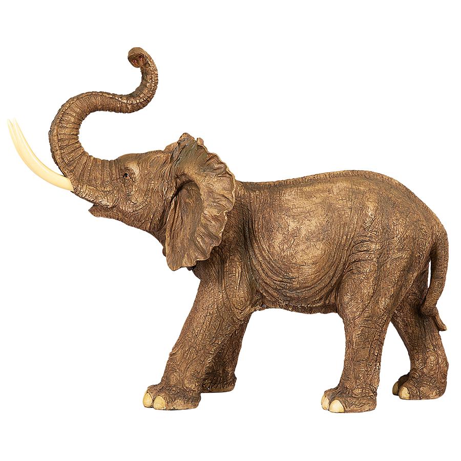 Triumphant Entry Elephant Statue