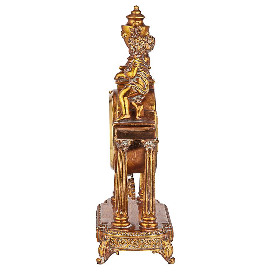 Arch of Aion God of Time Pendulum Mantel Clock