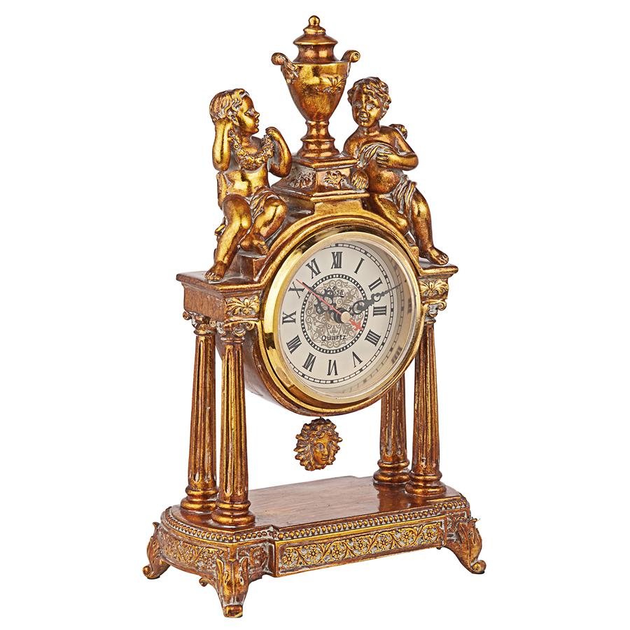 Arch of Aion God of Time Pendulum Mantel Clock