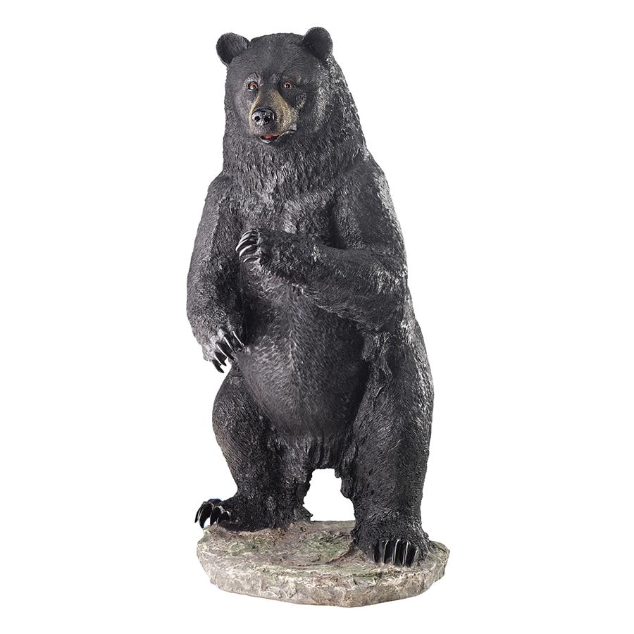 Fishing for Trouble Bear Statue: Large