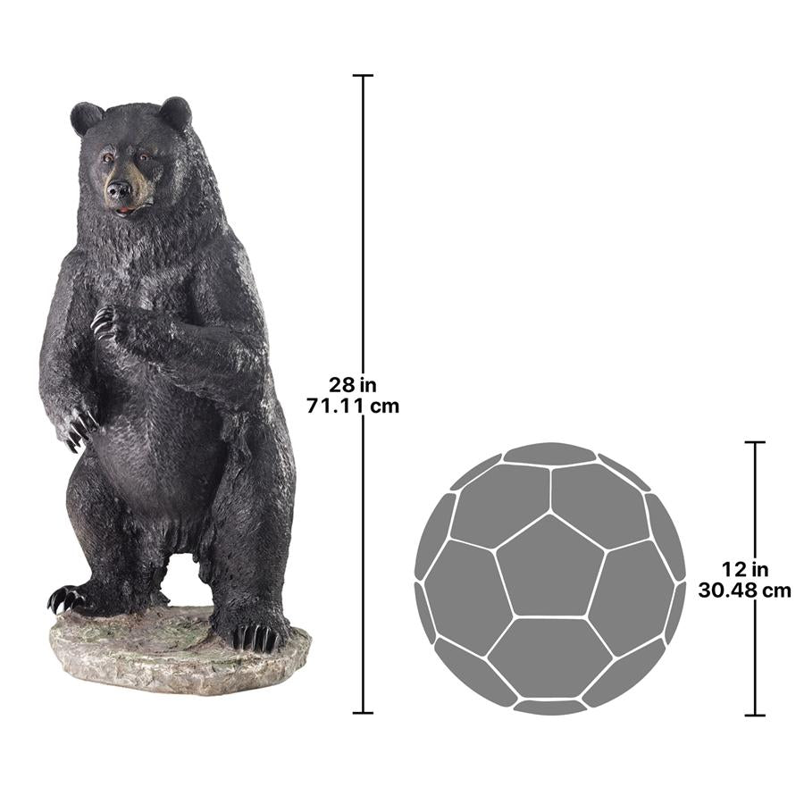 Fishing for Trouble Bear Statue: Large