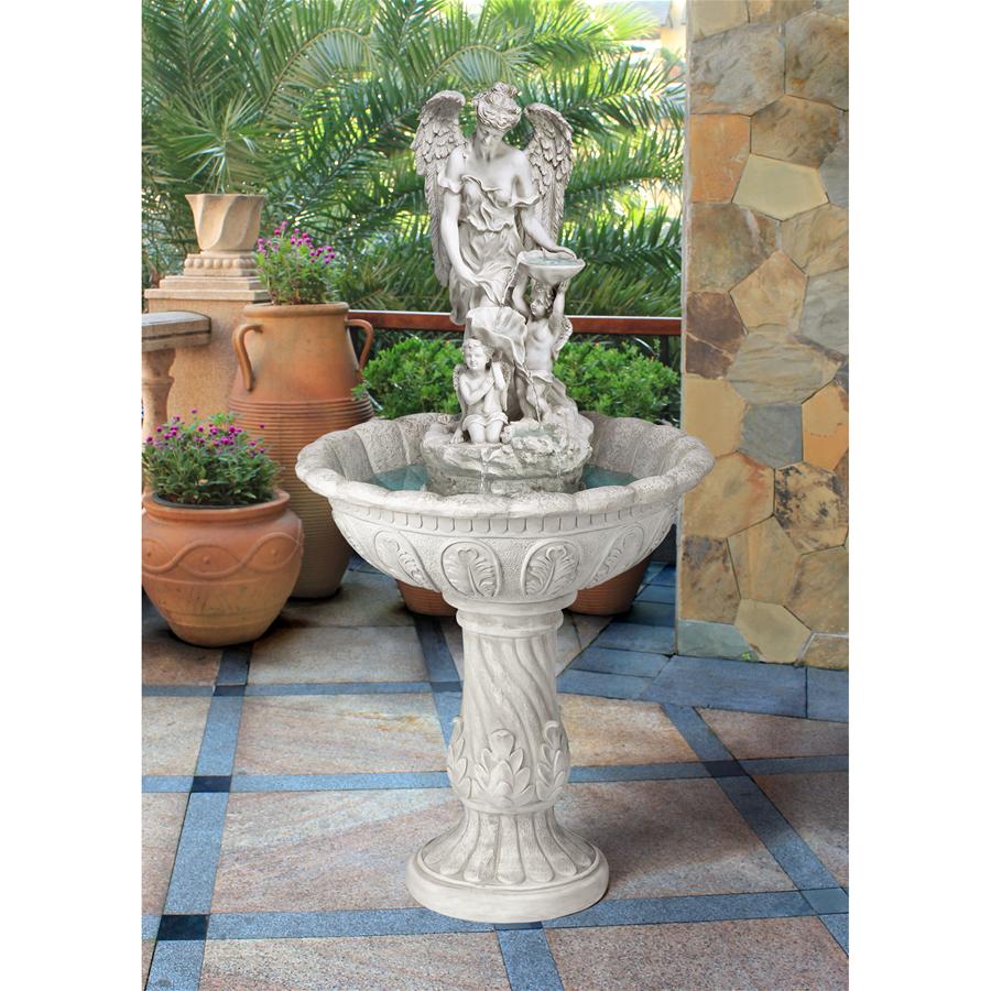 Heavenly Moments Angel Sculptural Fountain