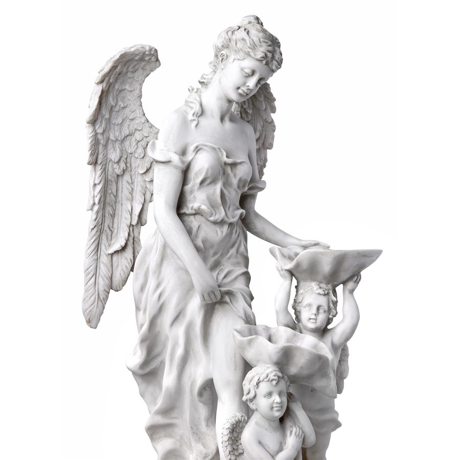 Heavenly Moments Angel Sculptural Fountain