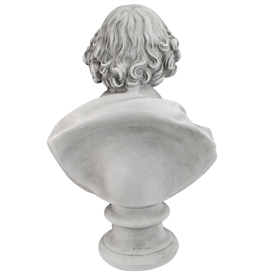 William Shakespeare Sculptural Bust: Large