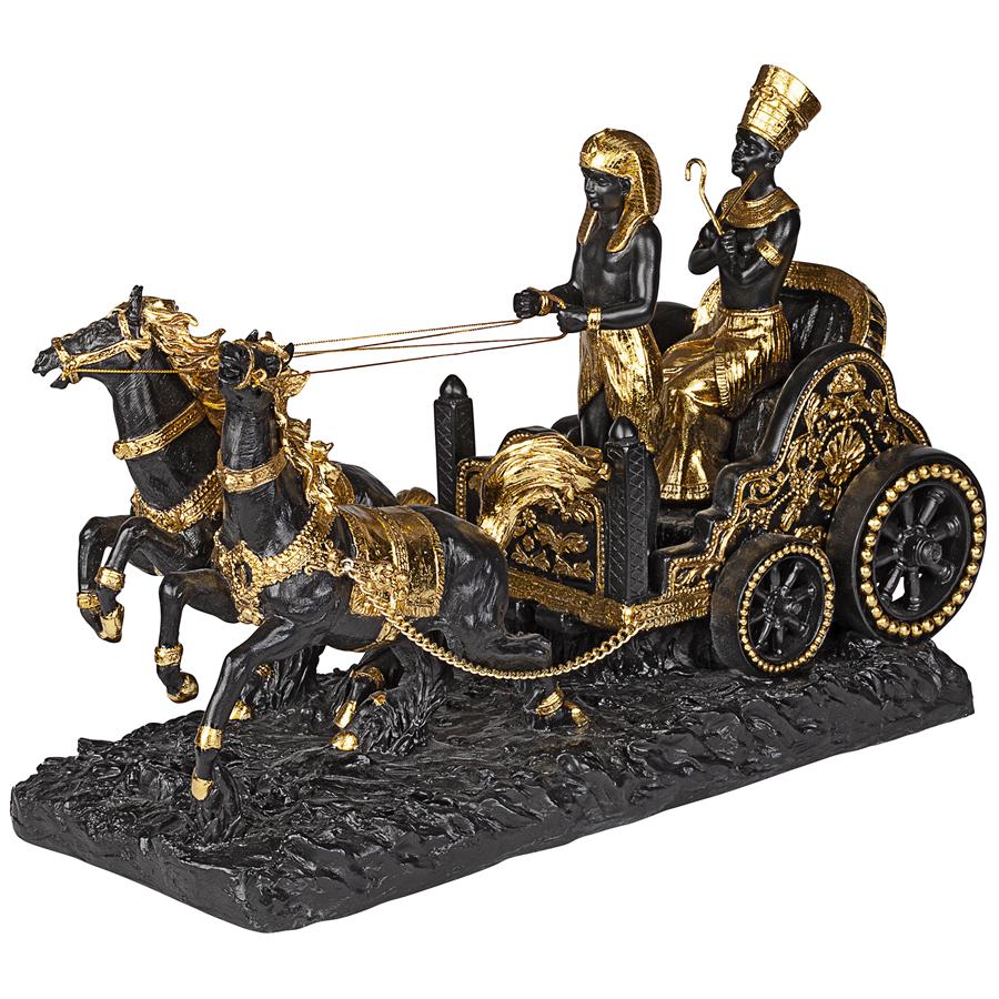 The Chariot Procession of the Pharaoh Egyptian Statue