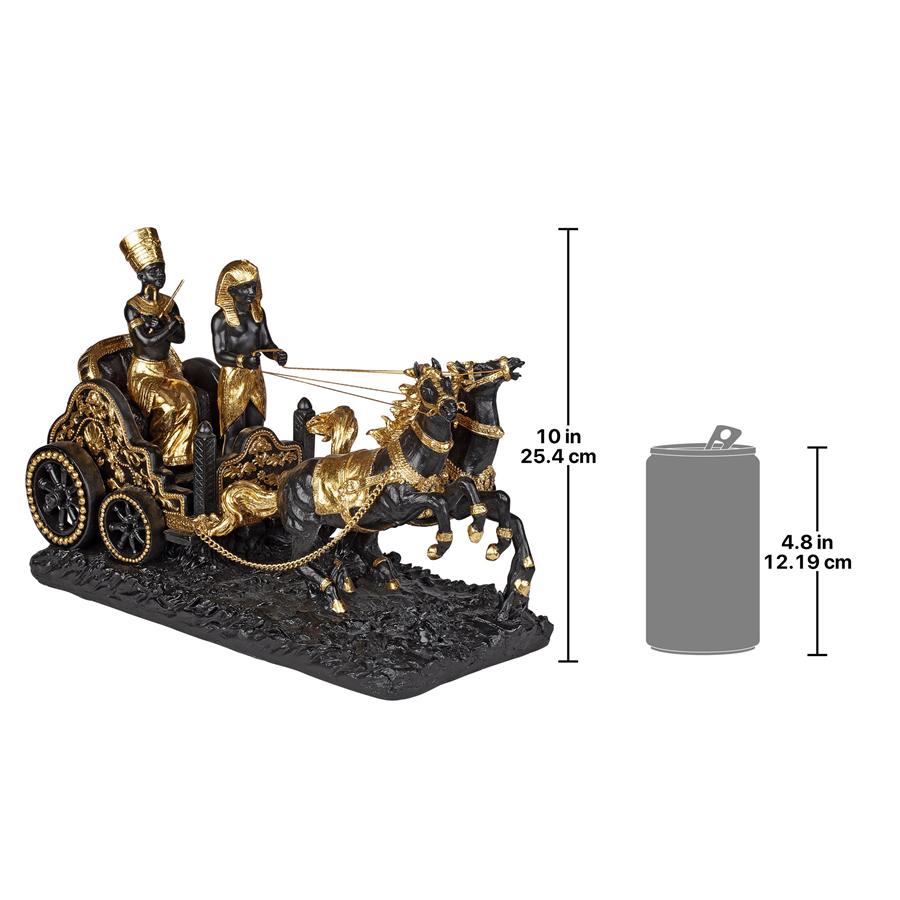 The Chariot Procession of the Pharaoh Egyptian Statue