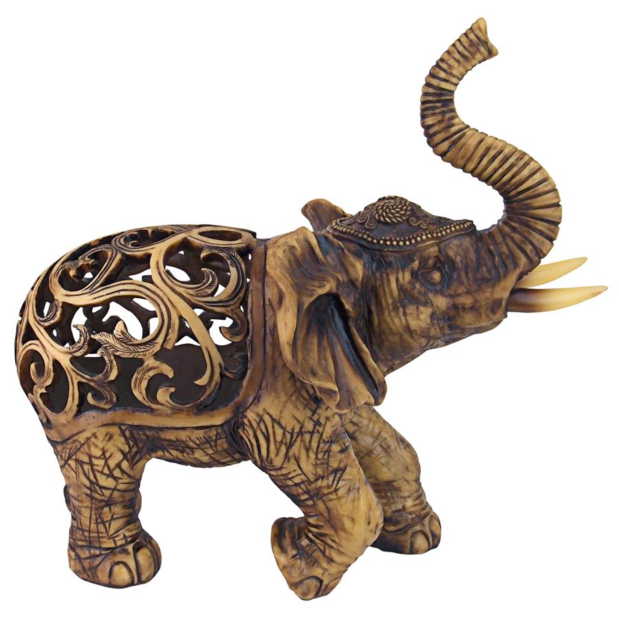 Jali Elephant Sculpture (Large)