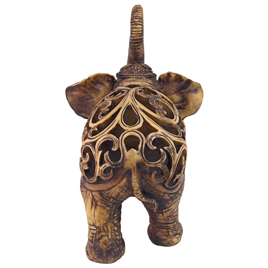 Jali Elephant Sculpture (Large)