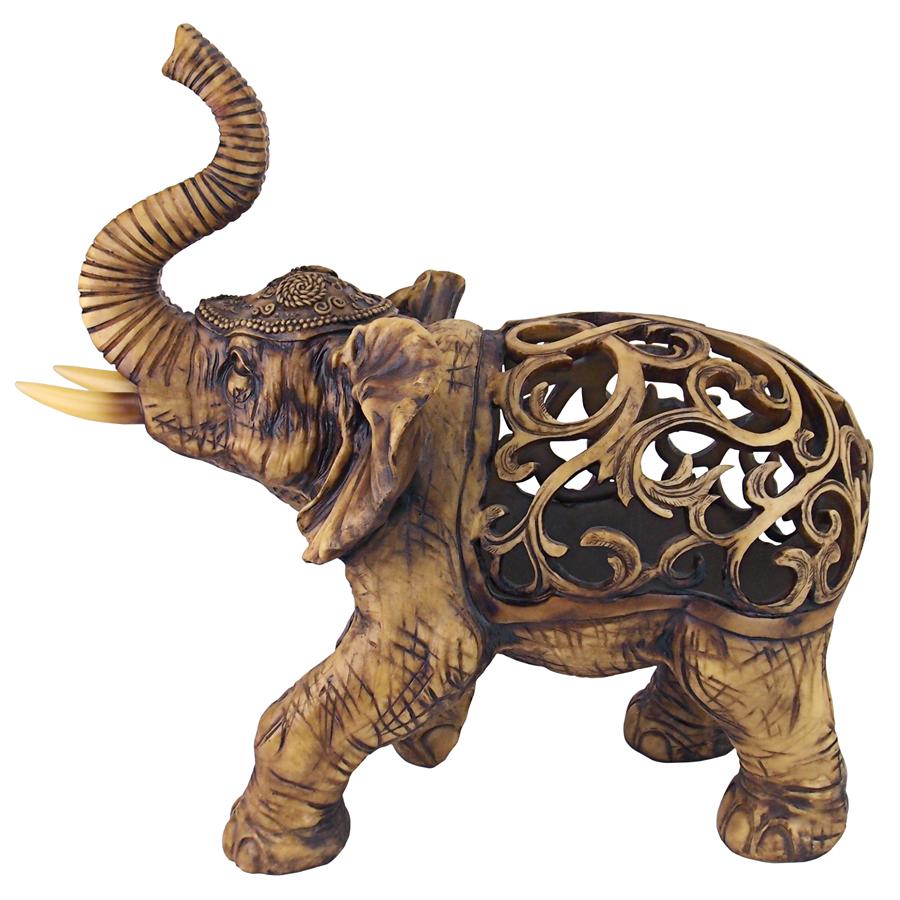 Jali Elephant Sculpture (Large)