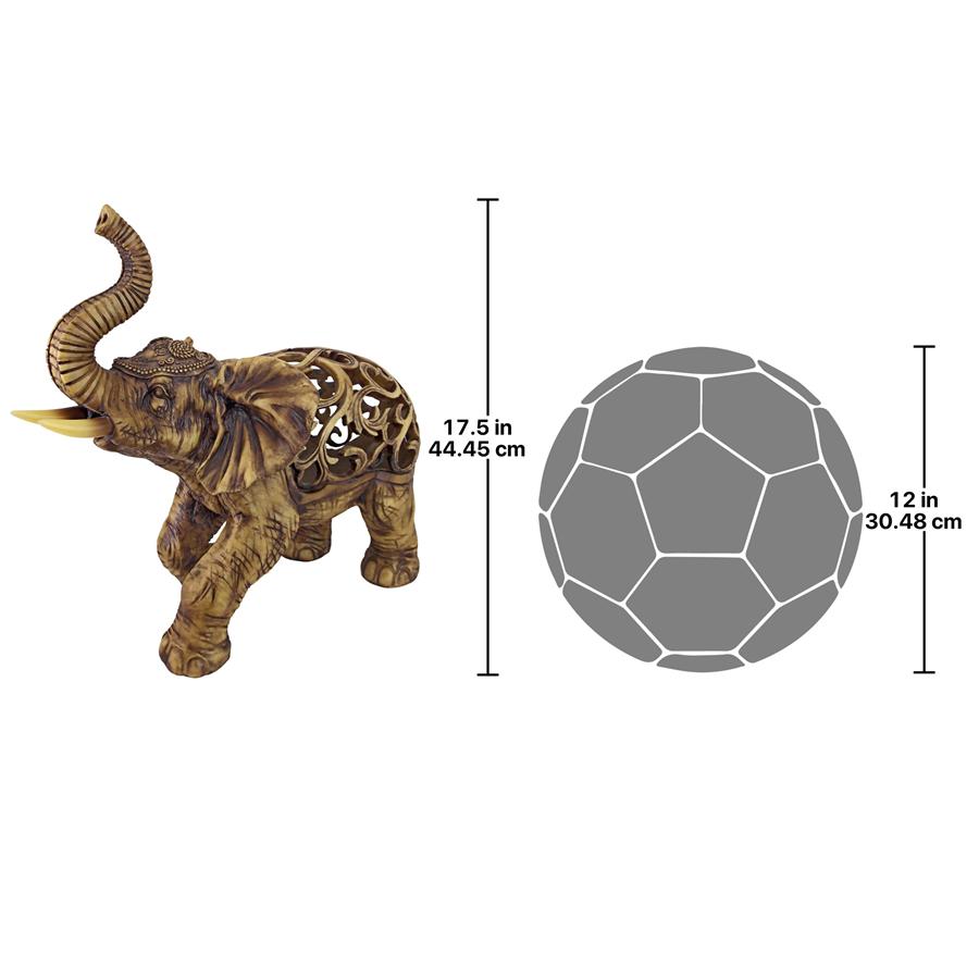 Jali Elephant Sculpture (Large)