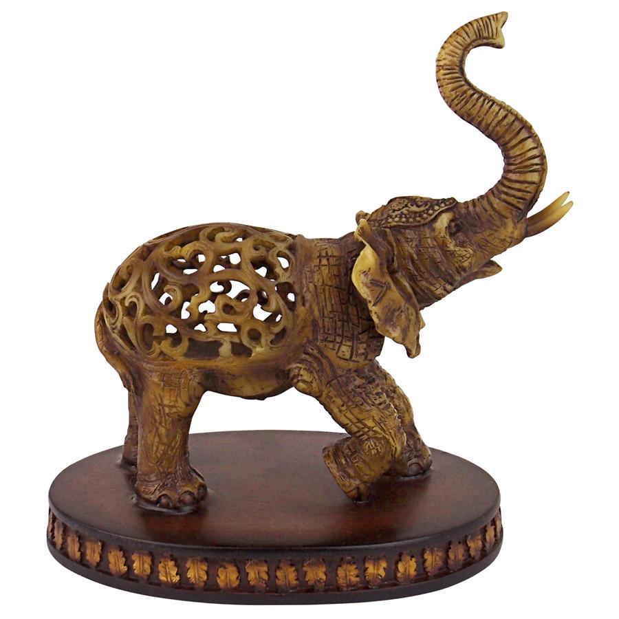 Jali Elephant Sculpture (Small)