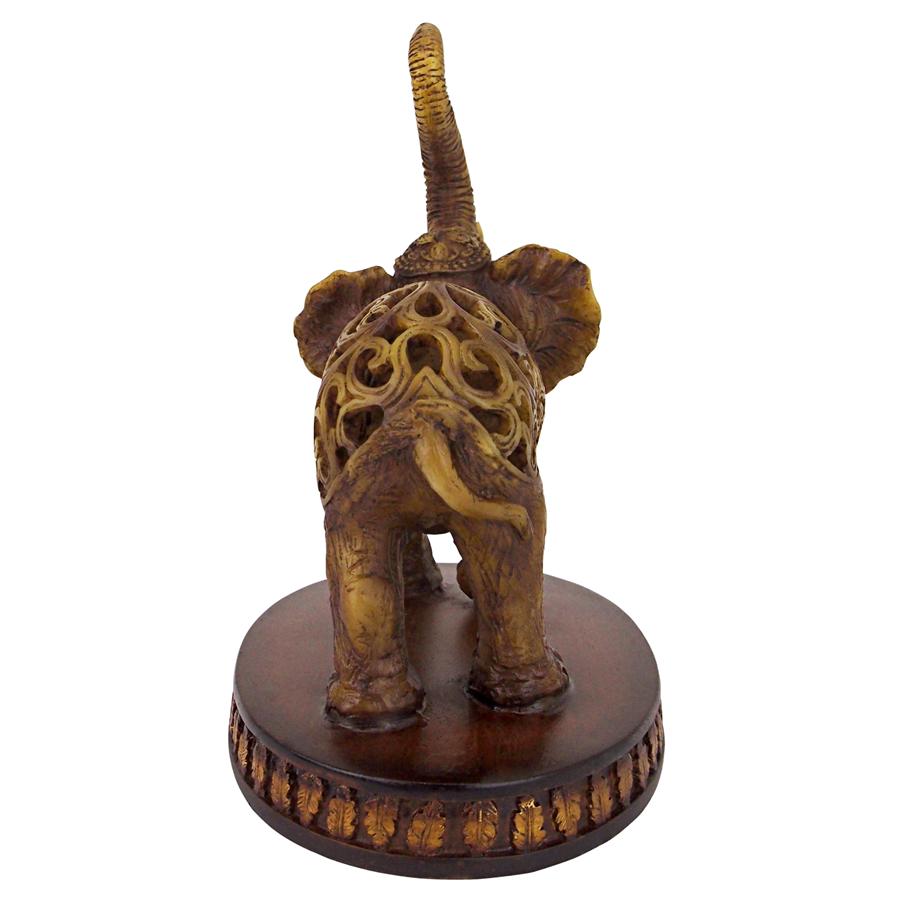 Jali Elephant Sculpture (Small)