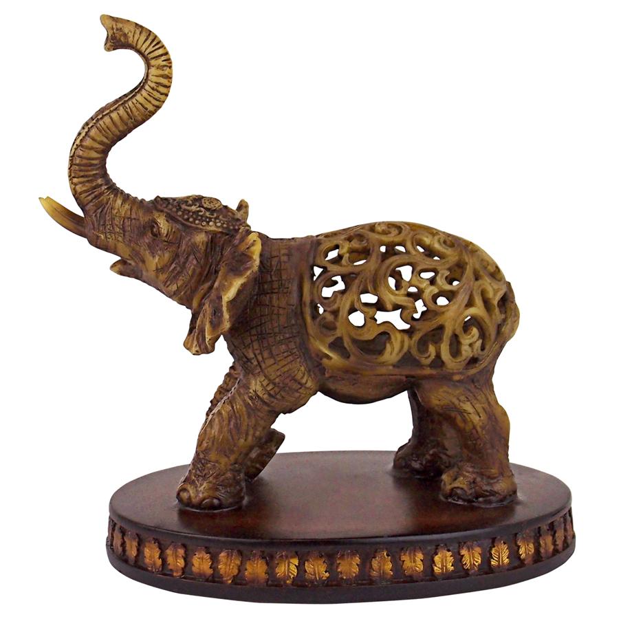 Jali Elephant Sculpture (Small)