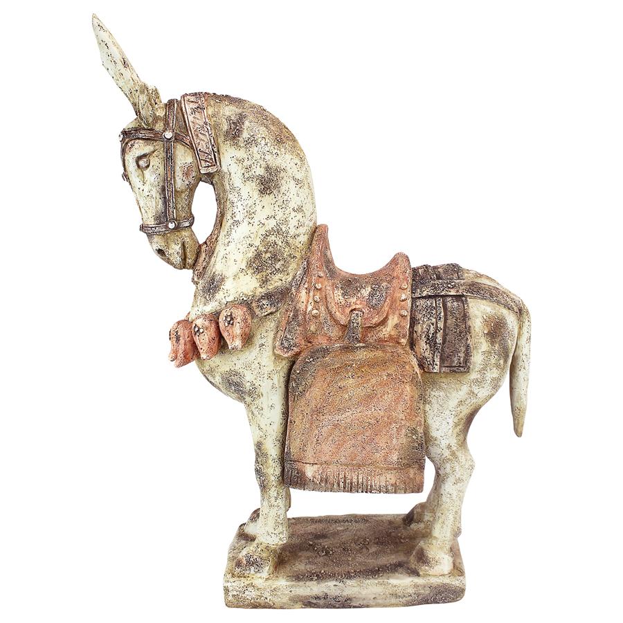 Six Dynasties Tang Caparisoned Horse Statue