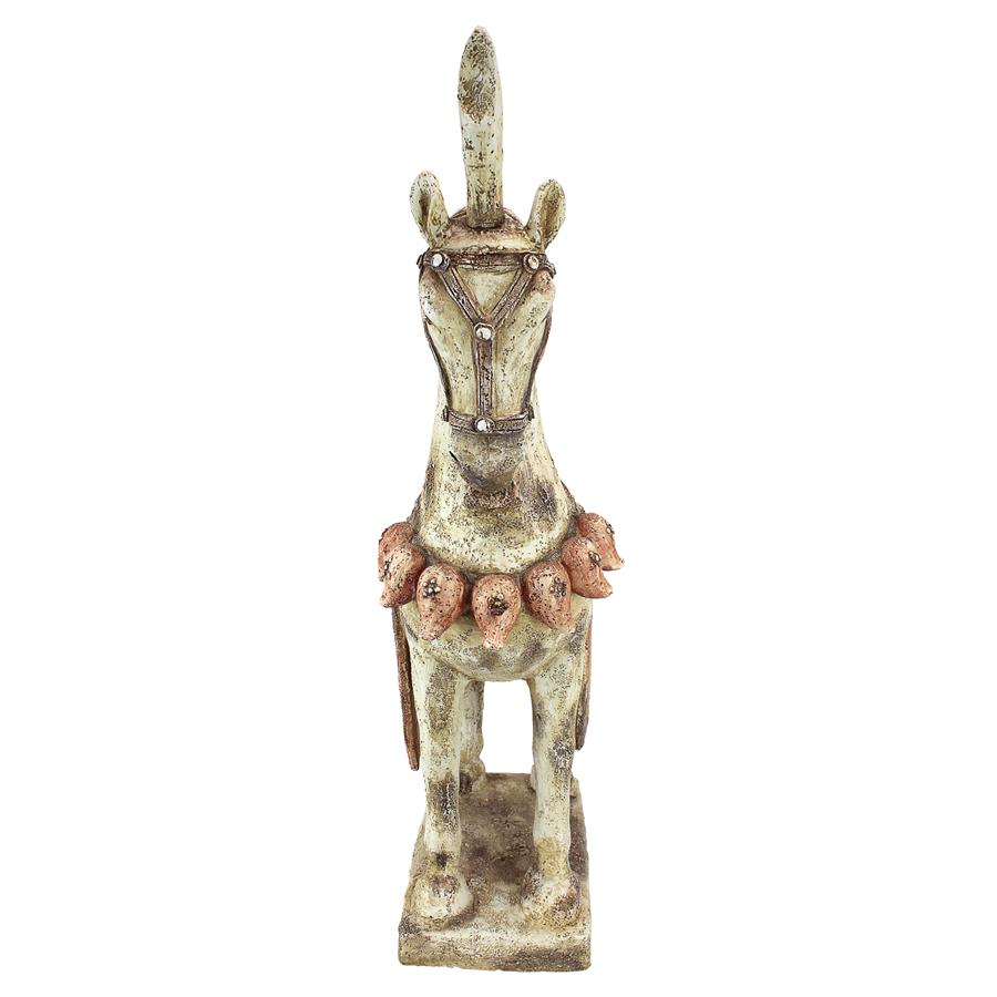 Six Dynasties Tang Caparisoned Horse Statue