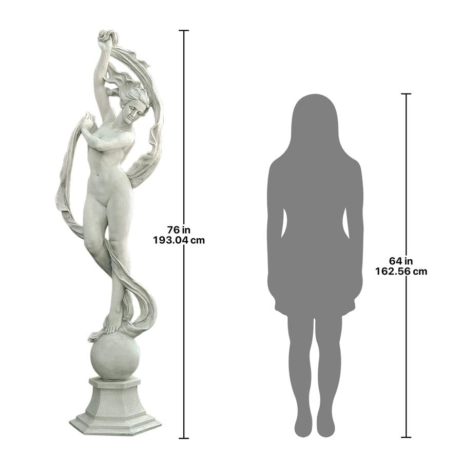 Goddess Aurora Statue: Estate Size