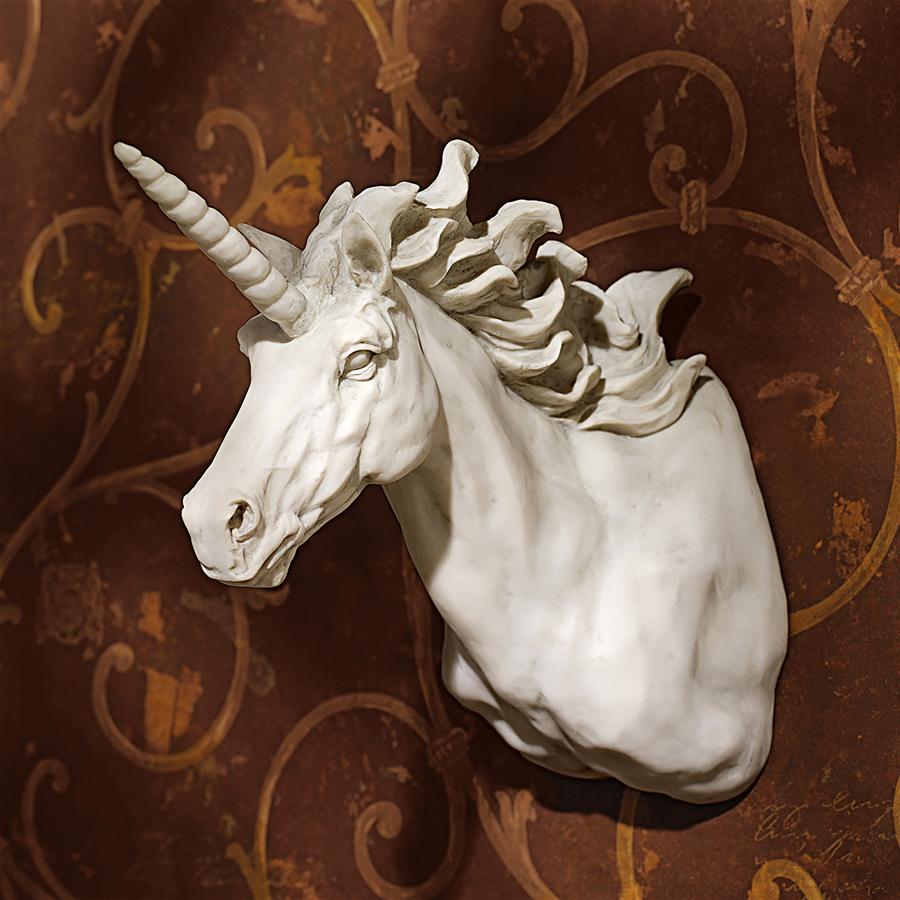 Alicorn Unicorn Trophy Wall Sculpture