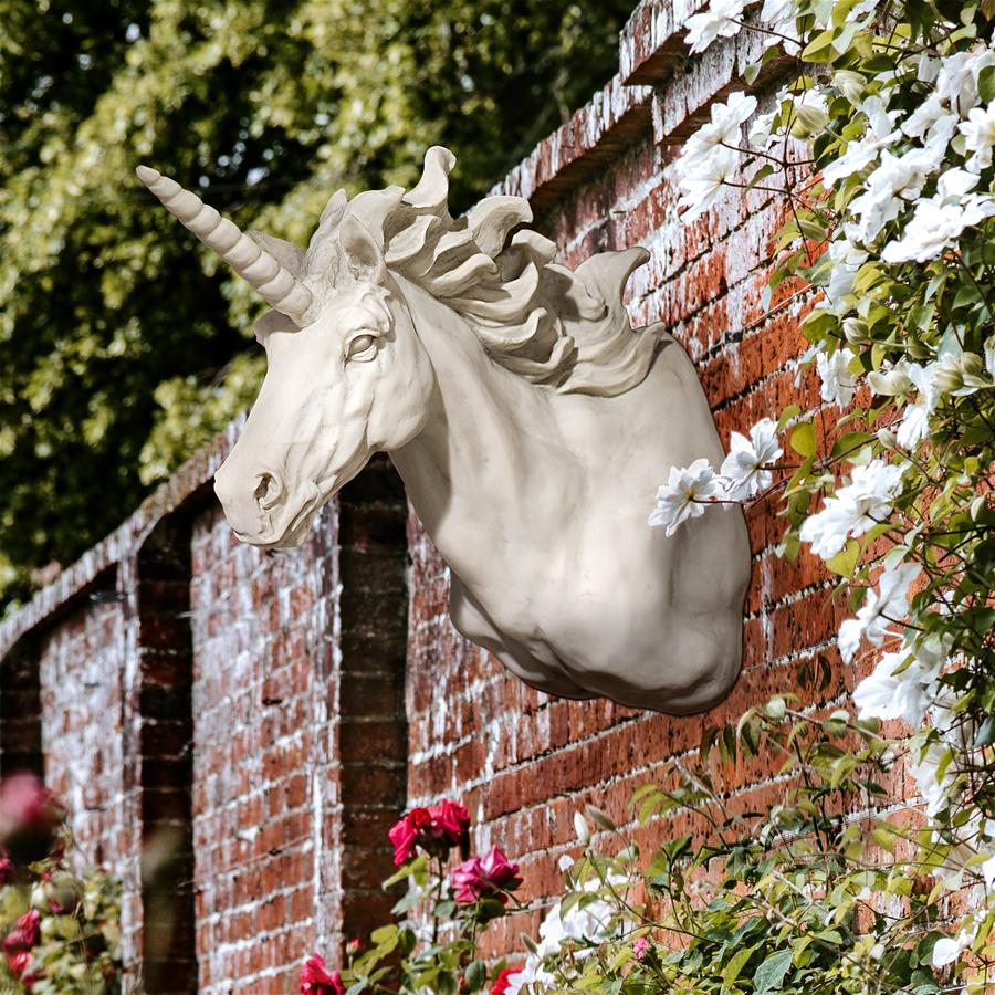 Alicorn Unicorn Trophy Wall Sculpture