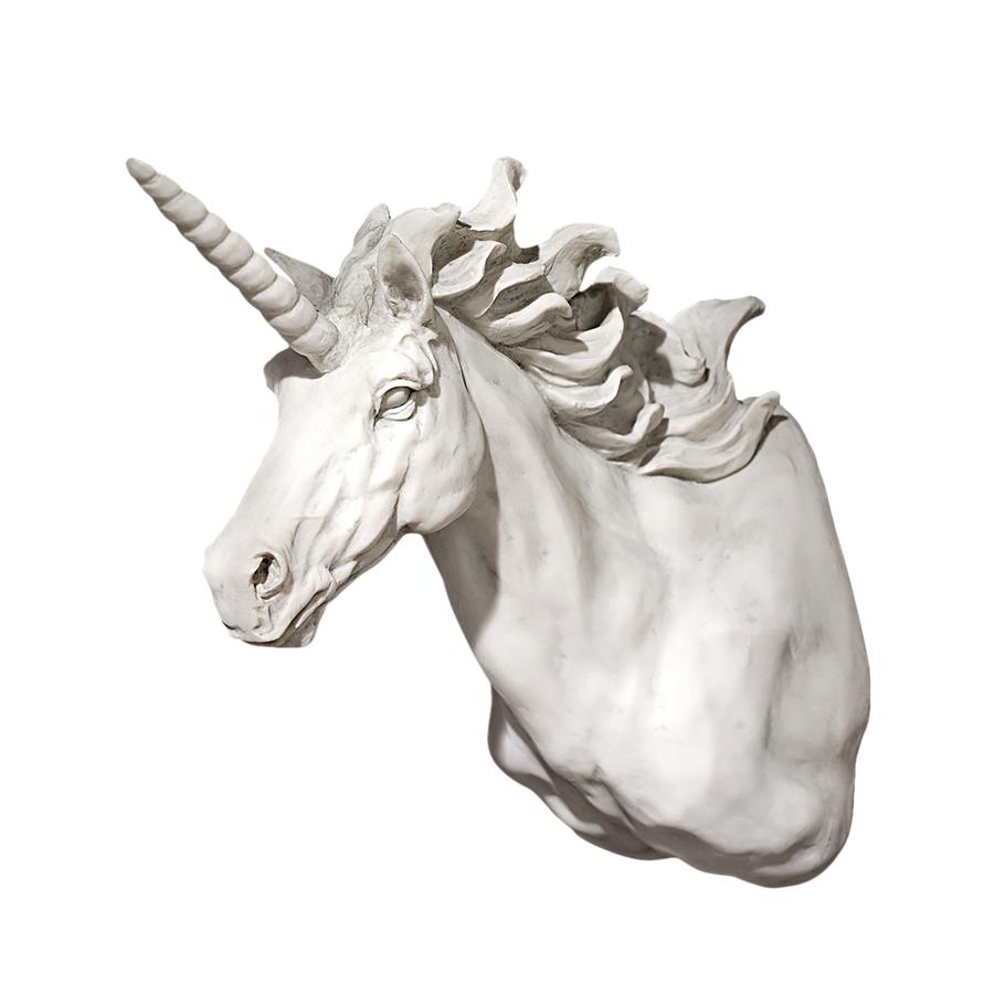 Alicorn Unicorn Trophy Wall Sculpture