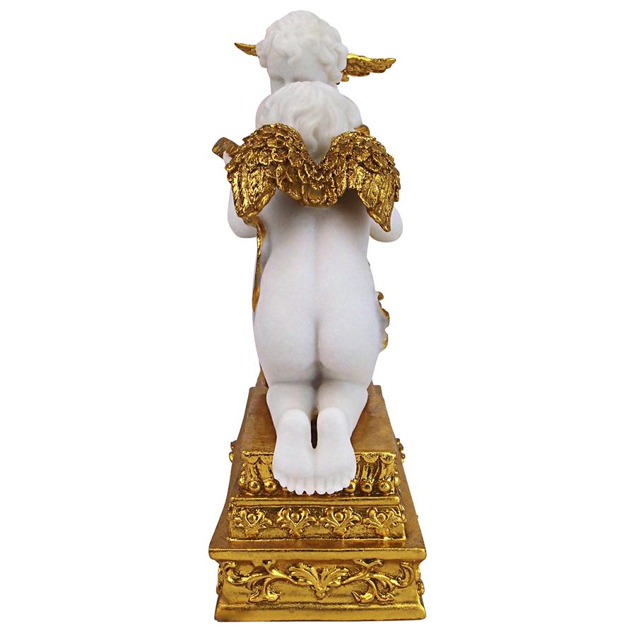 Chateau Carbonne Cherub Mantel Clock