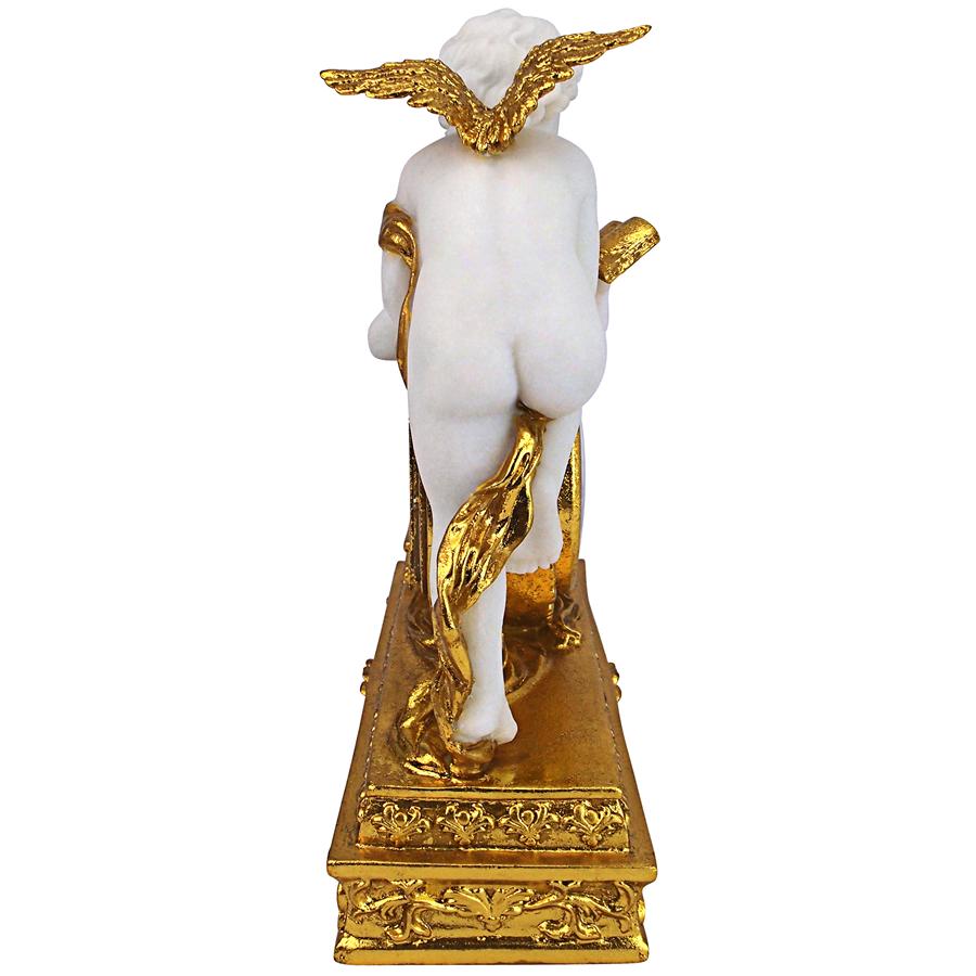 Chateau Carbonne Cherub Mantel Clock