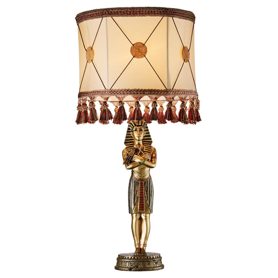 King Tutankhamen's Sculptural Table Lamp