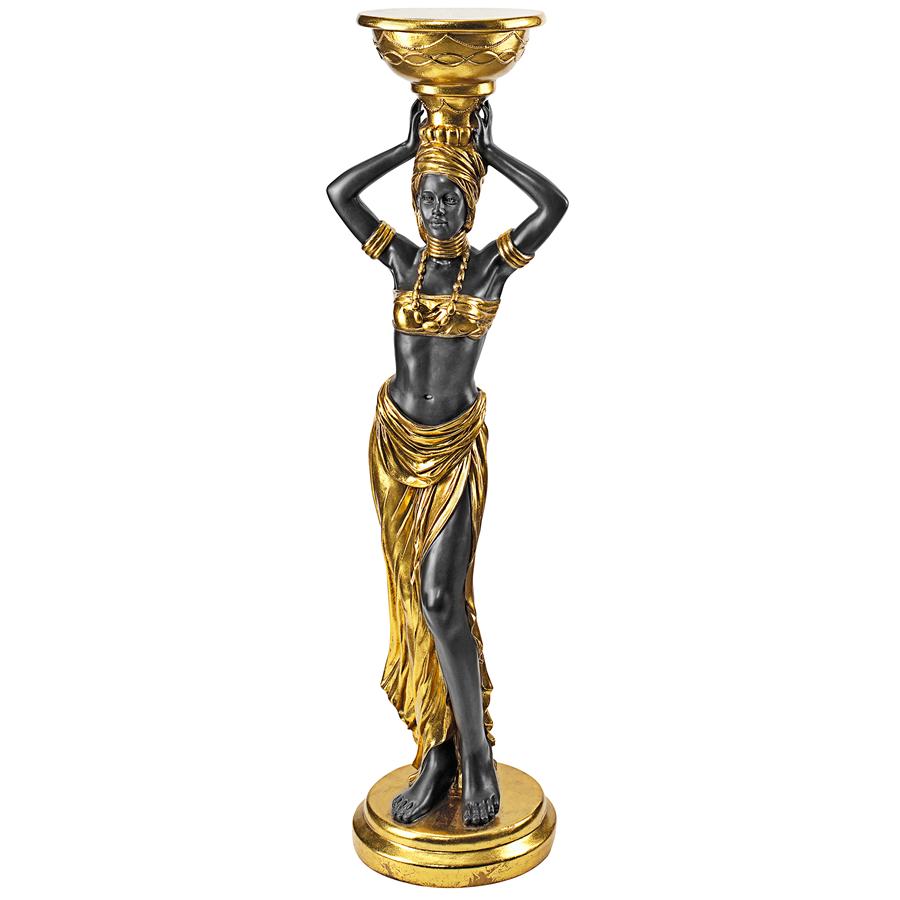 Negresse Water Maiden Pedestal