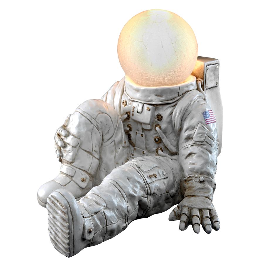 Astronaut at Ease Lighted Sculpture