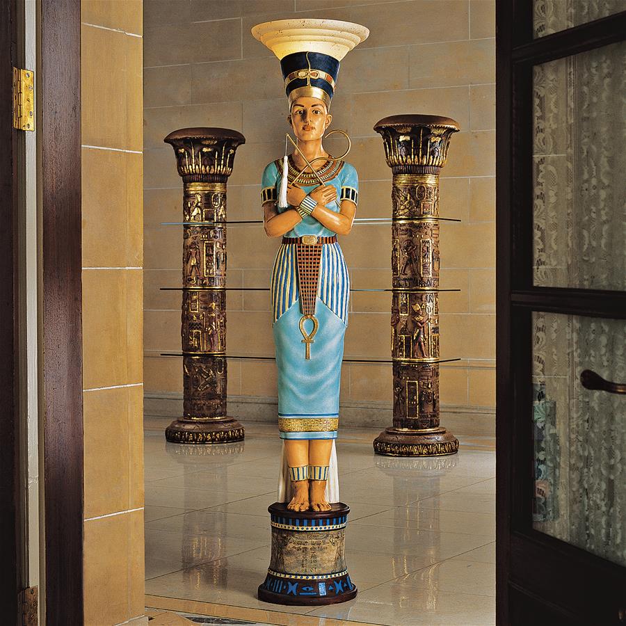 Queen Nefertiti Sculptural Floor Lamp