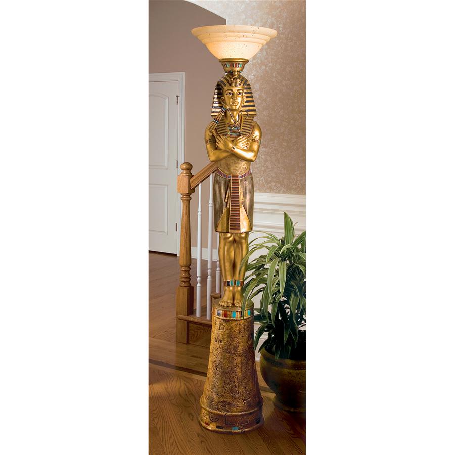 King Tut Sculptural Floor Lamp