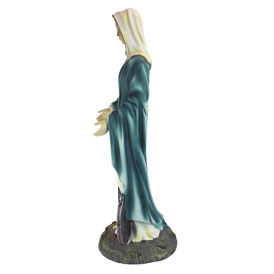 Miraculous Medal Madonna Sacred Garden Statue