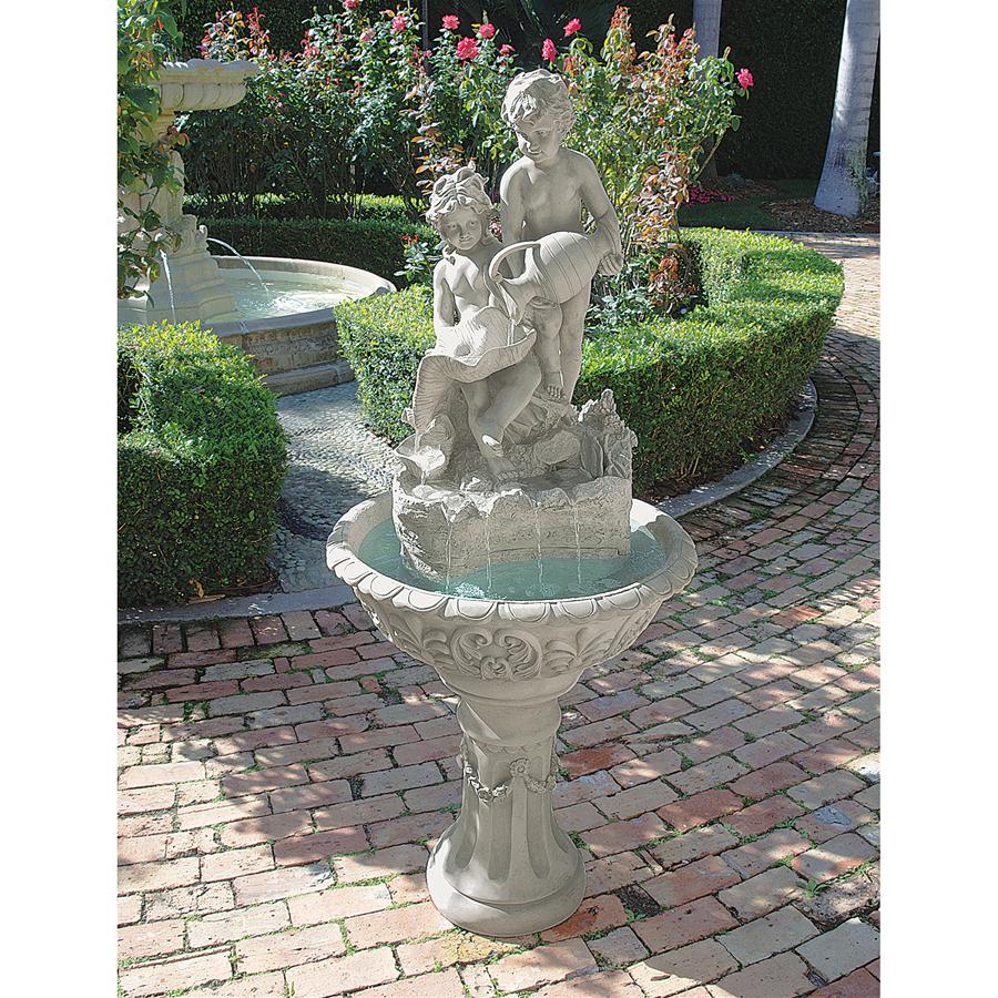 Portare Acqua Italian-Style Sculptural Fountain