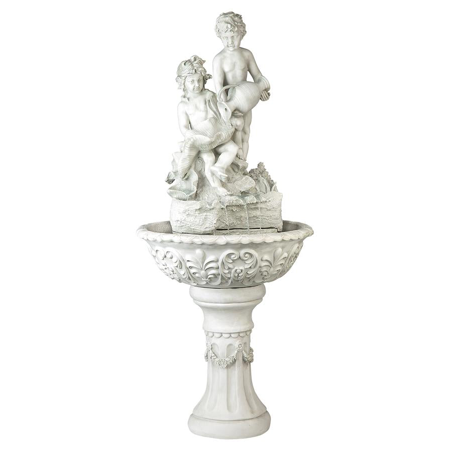 Portare Acqua Italian-Style Sculptural Fountain