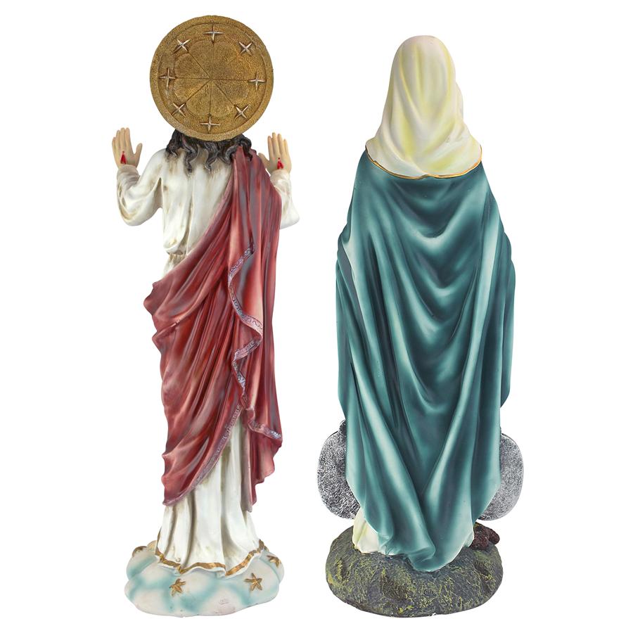 Italian-Style Devotional Art Collection: Jesus and Mary Sculptures