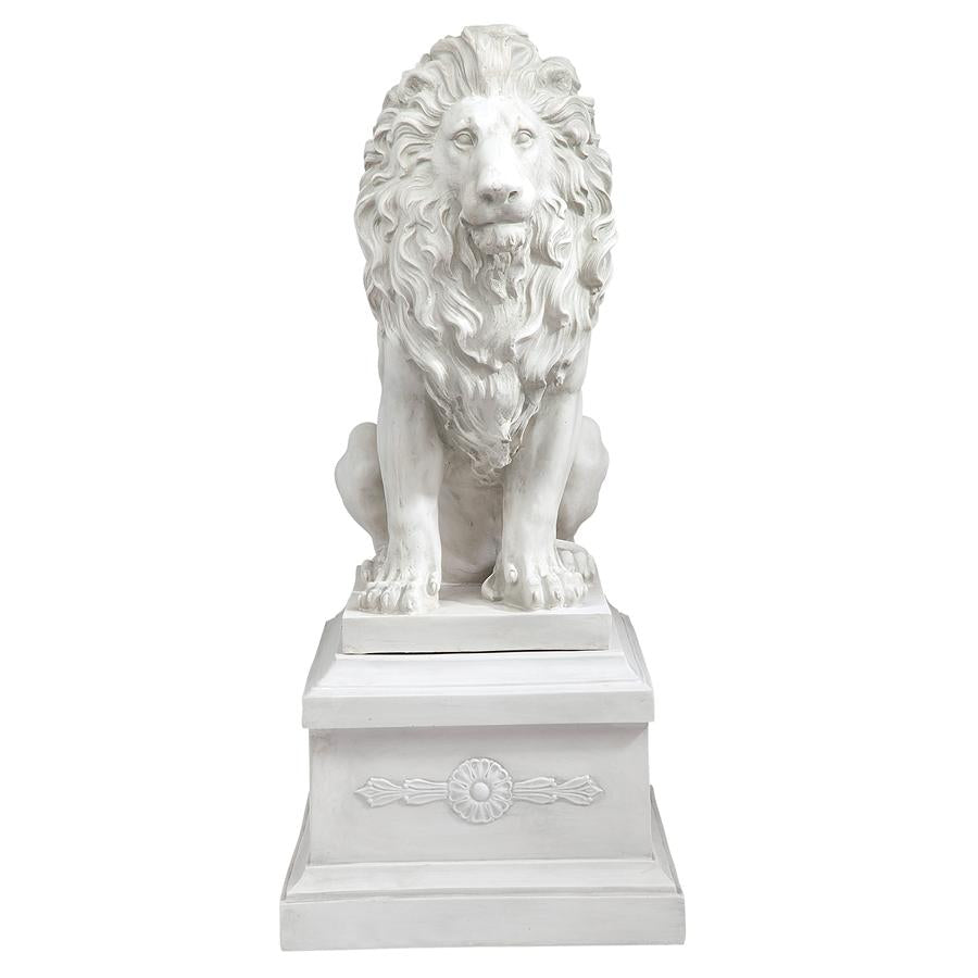 Lion of Florence Sentinel Statue & Base