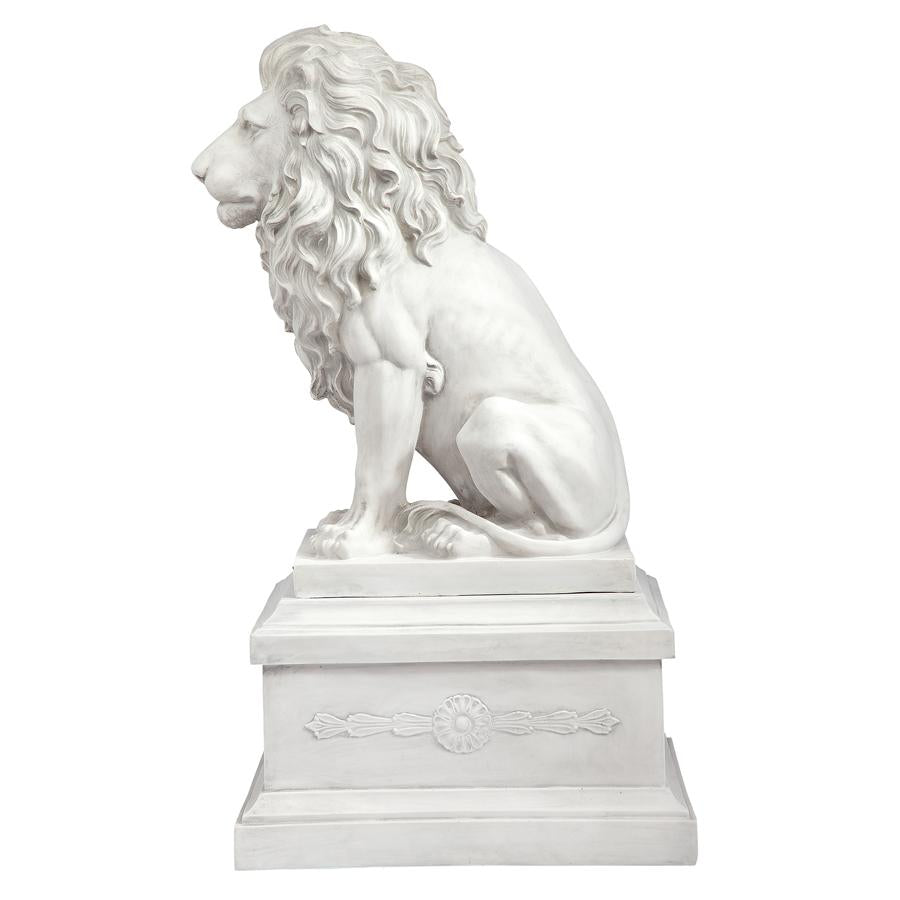 Lion of Florence Sentinel Statue & Base