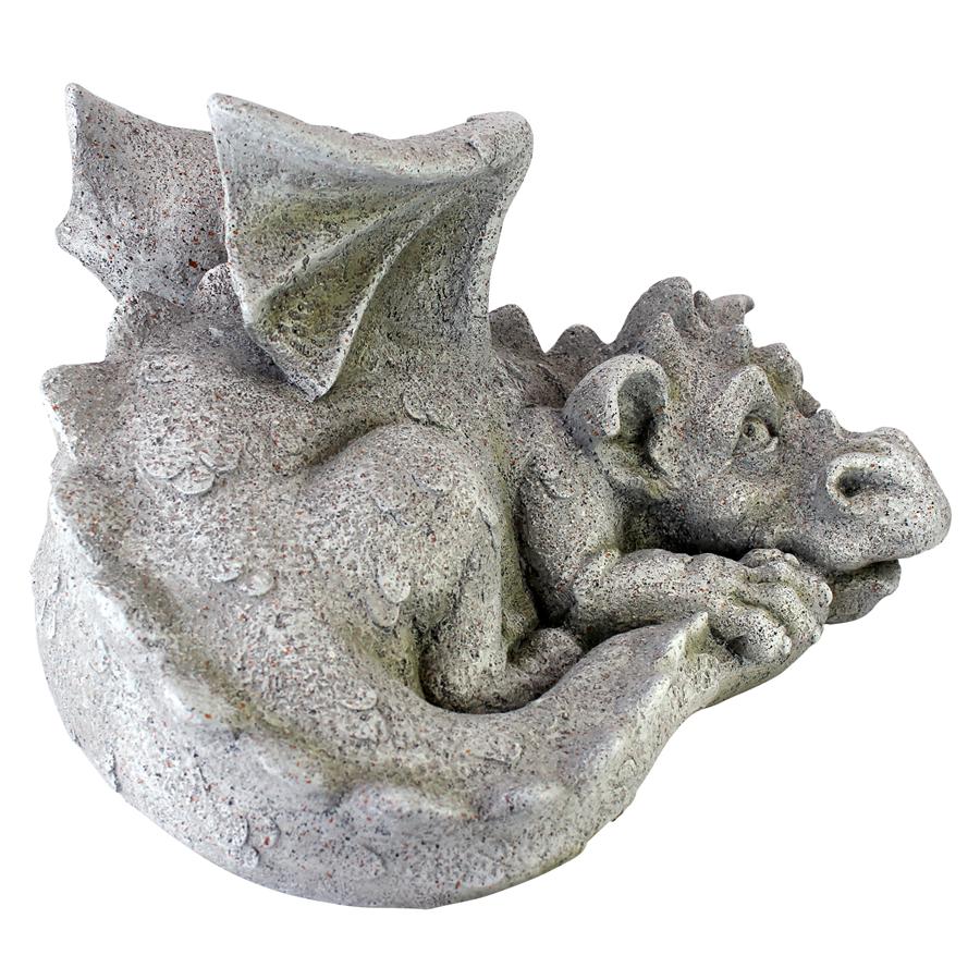 Blushing Babel, the Bashful Dragon Statue: Medium