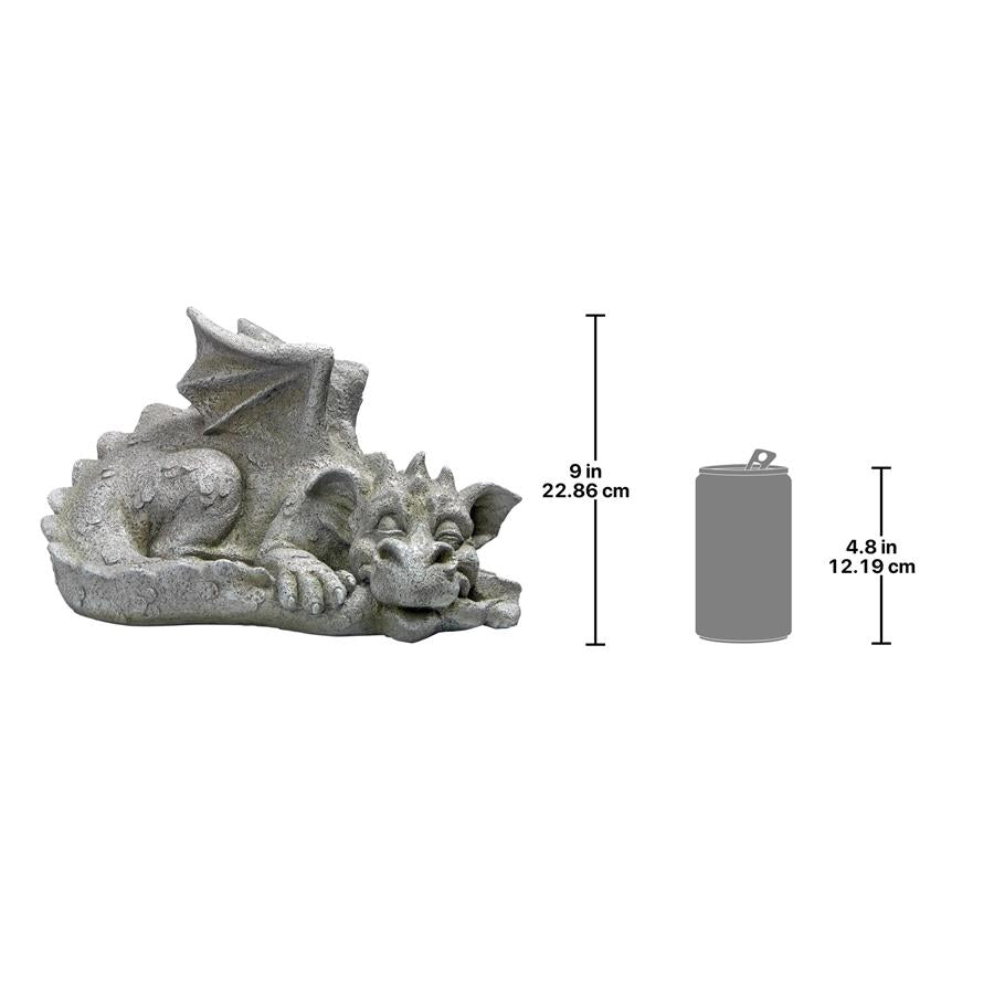 Blushing Babel, the Bashful Dragon Statue: Medium