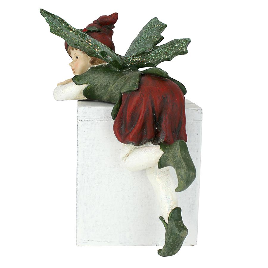 Santa's Christmas Elves Shelf Sitter Statue: Elijah
