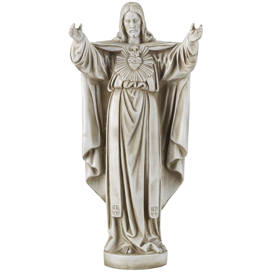 The Sacred Heart of Jesus Spiritual Garden Statue